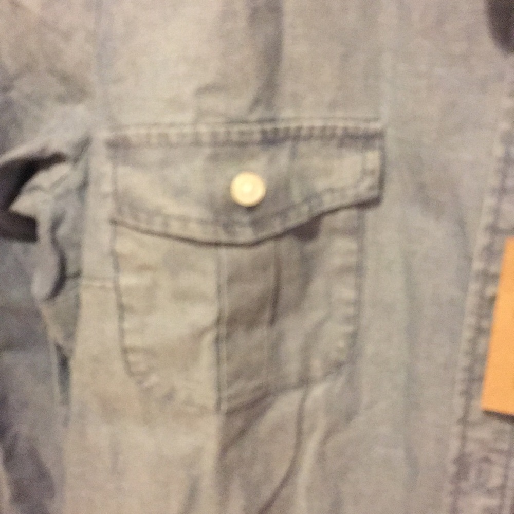 J. Crew Factory Chambray Buttondown - image 3